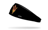 Arizona State University: Pitchfork Black Big Bang Lite Headband