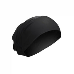 Black Euro Scrub Cap