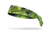 Let's Gooooo Flex Tie Headband