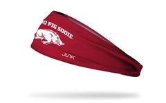 University of Arkansas: Wooo Pig Big Bang Lite Headband