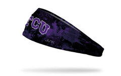 TCU: Grunge Black Big Bang Lite Headband