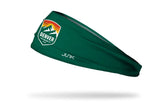 Denver Summit FC: Logo Green Big Bang Lite Headband