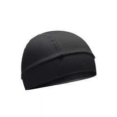 Jet Black Skull Cap