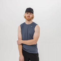 Men's Breakthrough Tank: Slate Gray