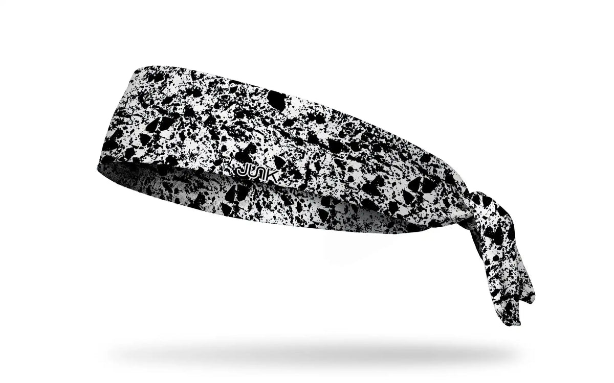 Concrete Contrast Flex Tie Headband