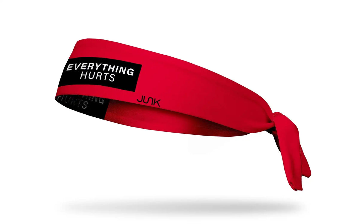 Everything Hurts Flex Tie Headband