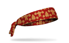 Gymgerbread Man Flex Tie Headband