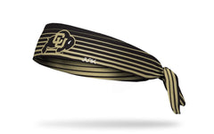 University of Colorado: Gradient Stripe Flex Tie Headband