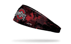 Ohio State: Grunge Black Big Bang Lite Headband