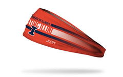 University of Illinois: Faded Stripe Big Bang Lite Headband