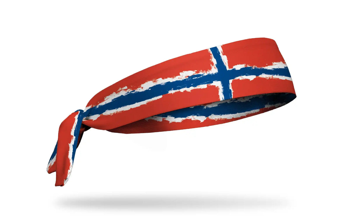 Norway Painted Flag Tie Headband